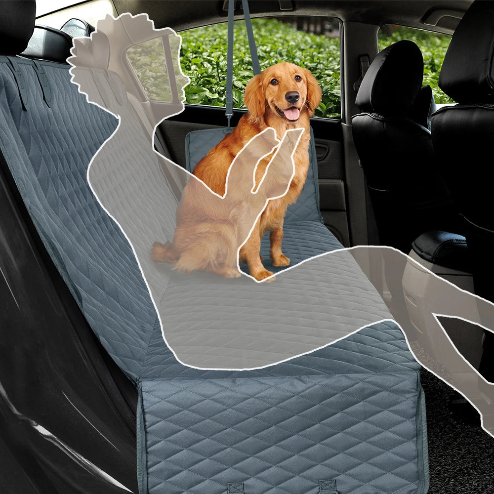 Dog Car Rear- Seat Protector Waterproof;
