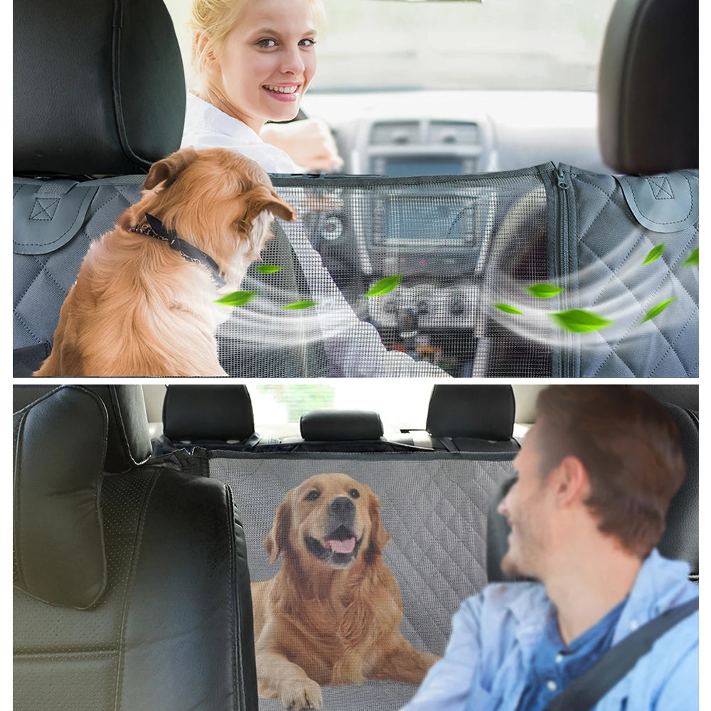 Dog Car Rear- Seat Protector Waterproof;