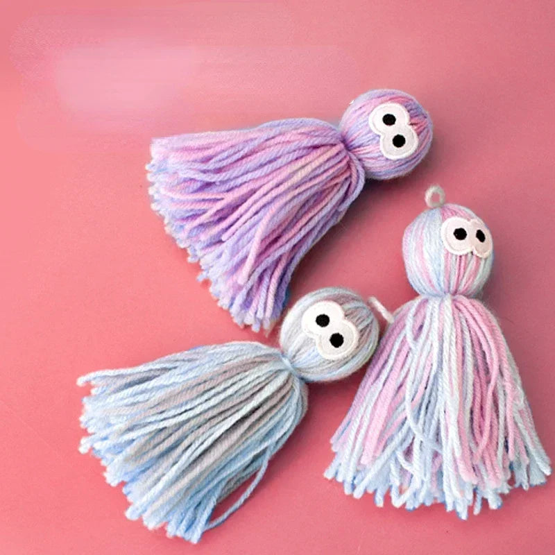 Wool Octopus Cat / Kitten Toy;