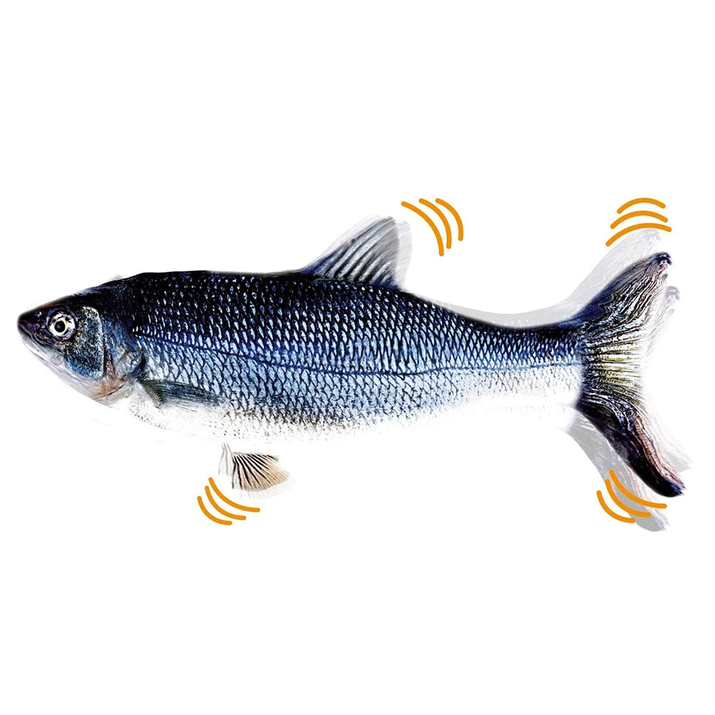 Cat Interactive Floppy Fish; USB Charger; Realistic;