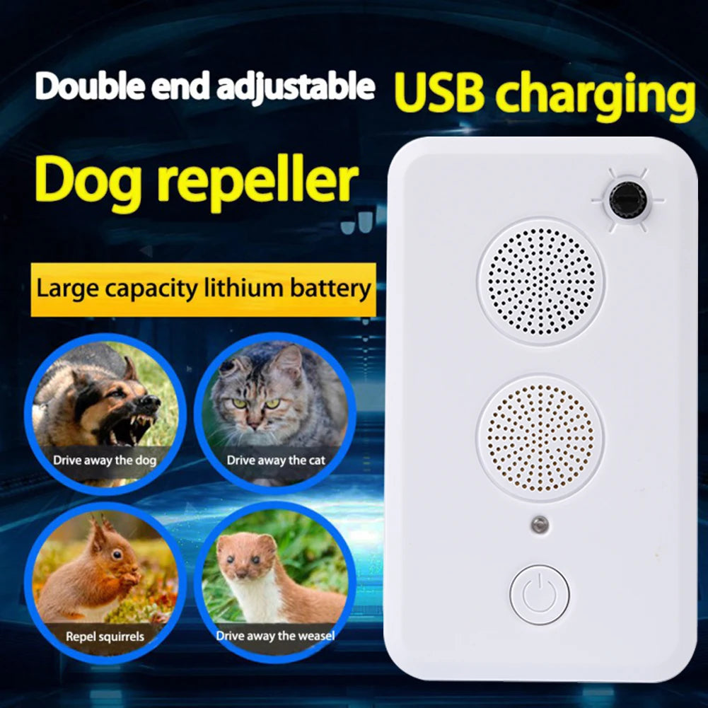 Ultrasonic Anti Barking Device; Rechargeable Deterrent Sound ;