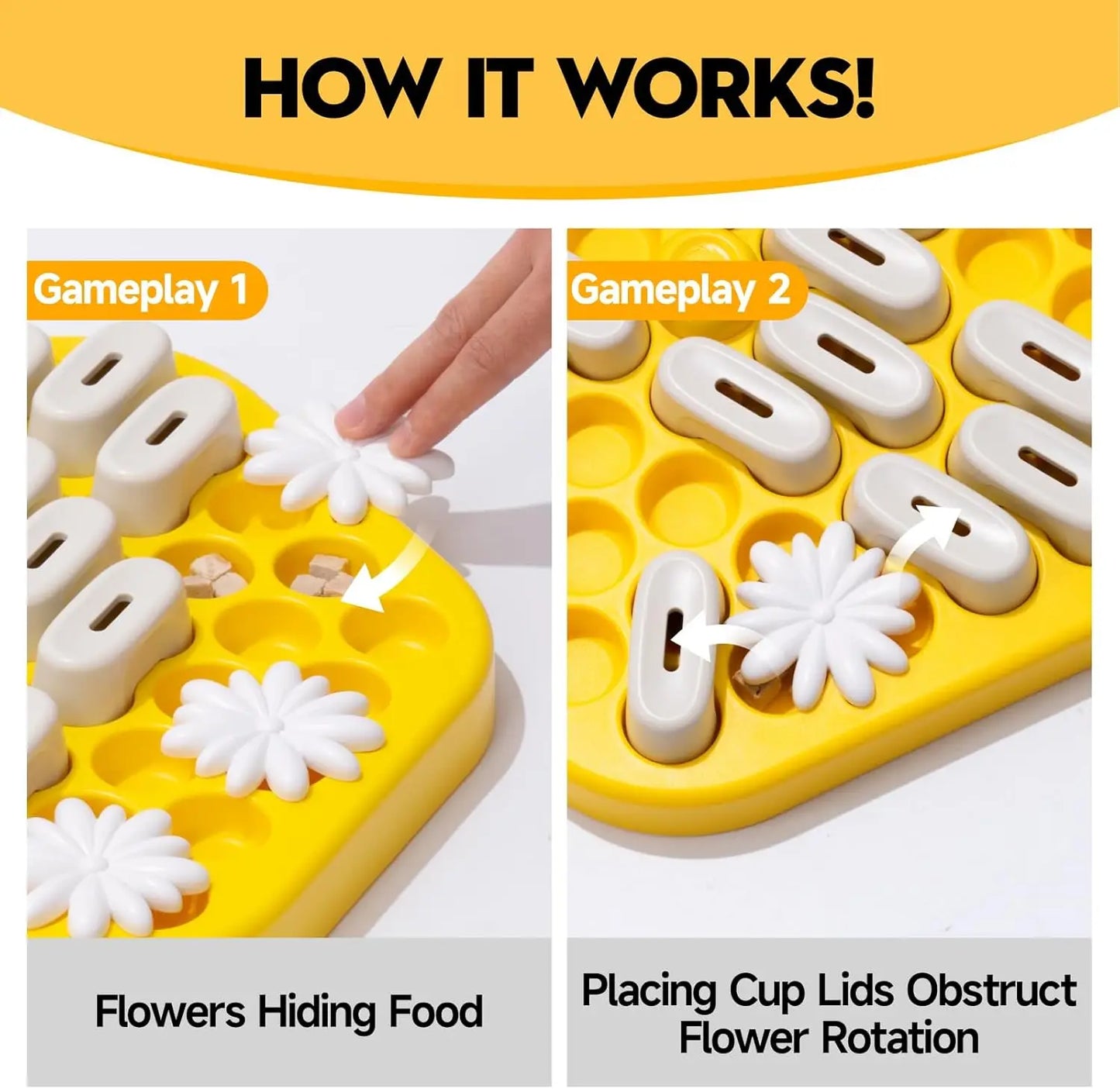 Dog Puzzle Toys; Slow Feeder; Interactive Puzzle Game ;