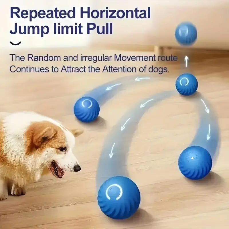 Intelligent Jumping Ball, Electric Charging Cat/ Dog Toy,