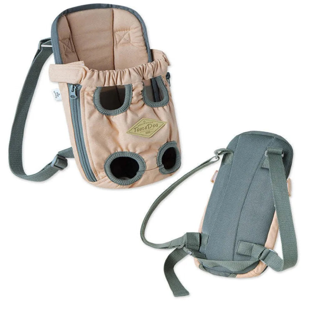 Backpack Dog Carrier; 'Wiggle-Sack' Front/Back carrier;