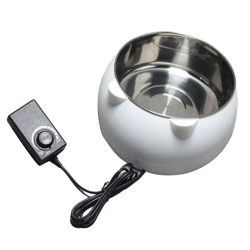 Heated Pet Bow;lPet Winter Heated Feed Cage Bowl; Constant Temperature Heating; l