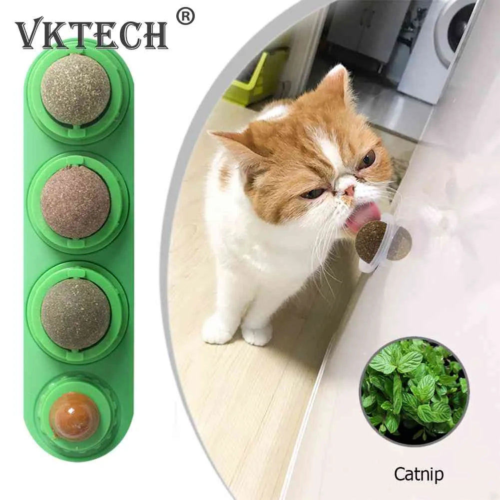 Cat Mint Ball Natural; Pet Catnip Toys;
