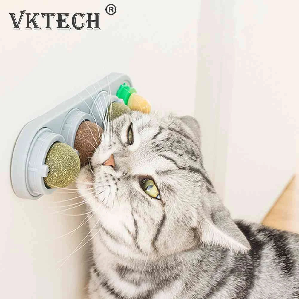 Cat Mint Ball Natural; Pet Catnip Toys;