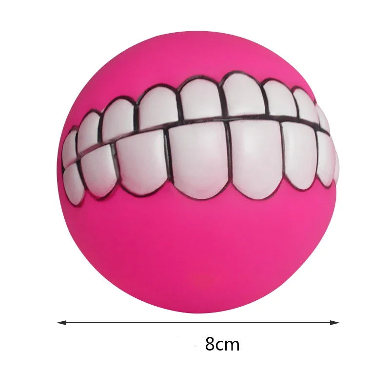 Dog Toy Ball Squeaking; Dog Chewing Toy;