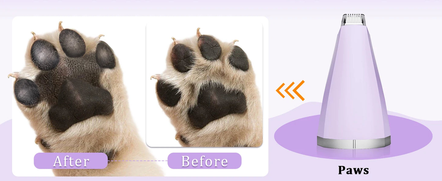 Pet Grooming Clippers Kt iCordless;Electric Rechargeable ;Trimmer Tools;Cordless Quiet Pet Nail Paw Grinder;