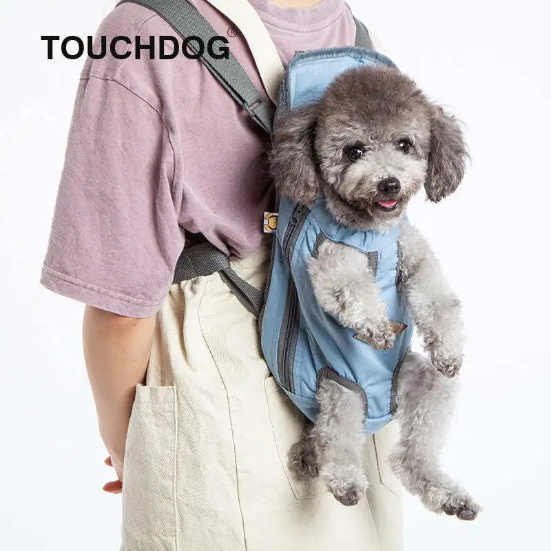 Backpack Dog Carrier; 'Wiggle-Sack' Front/Back carrier;