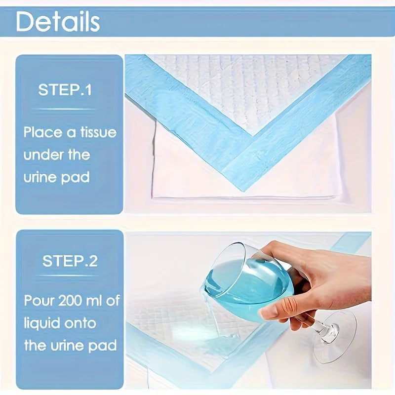 100 17.7"x13" inch 6-layer dog/ puppy training pads ;