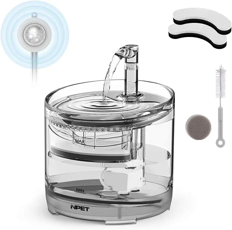 Cat Water Fountain; Automatic Pet Drinking Fountain;