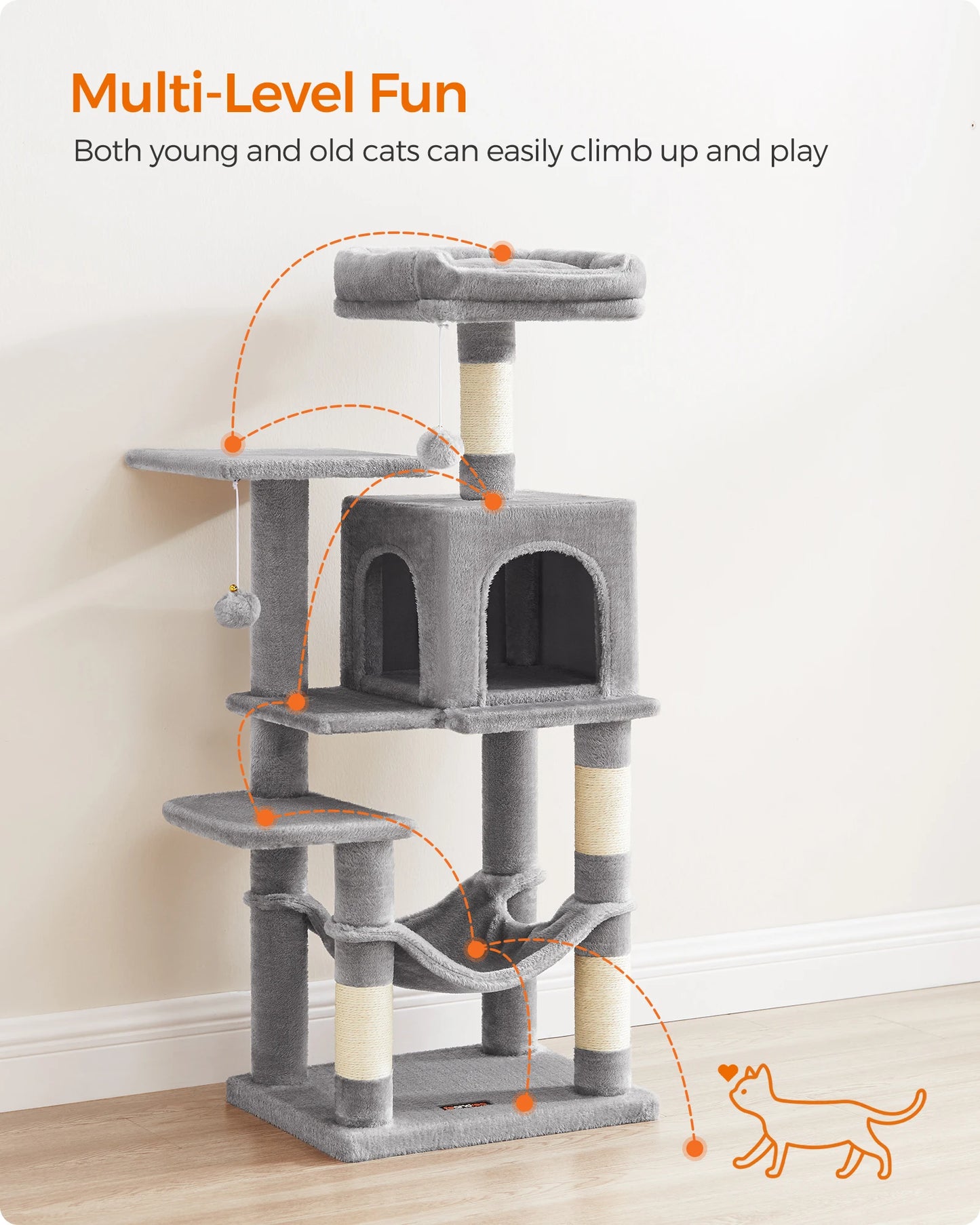 Cat Tree, Cat Tower; Cat Condo ,Cat Cave;