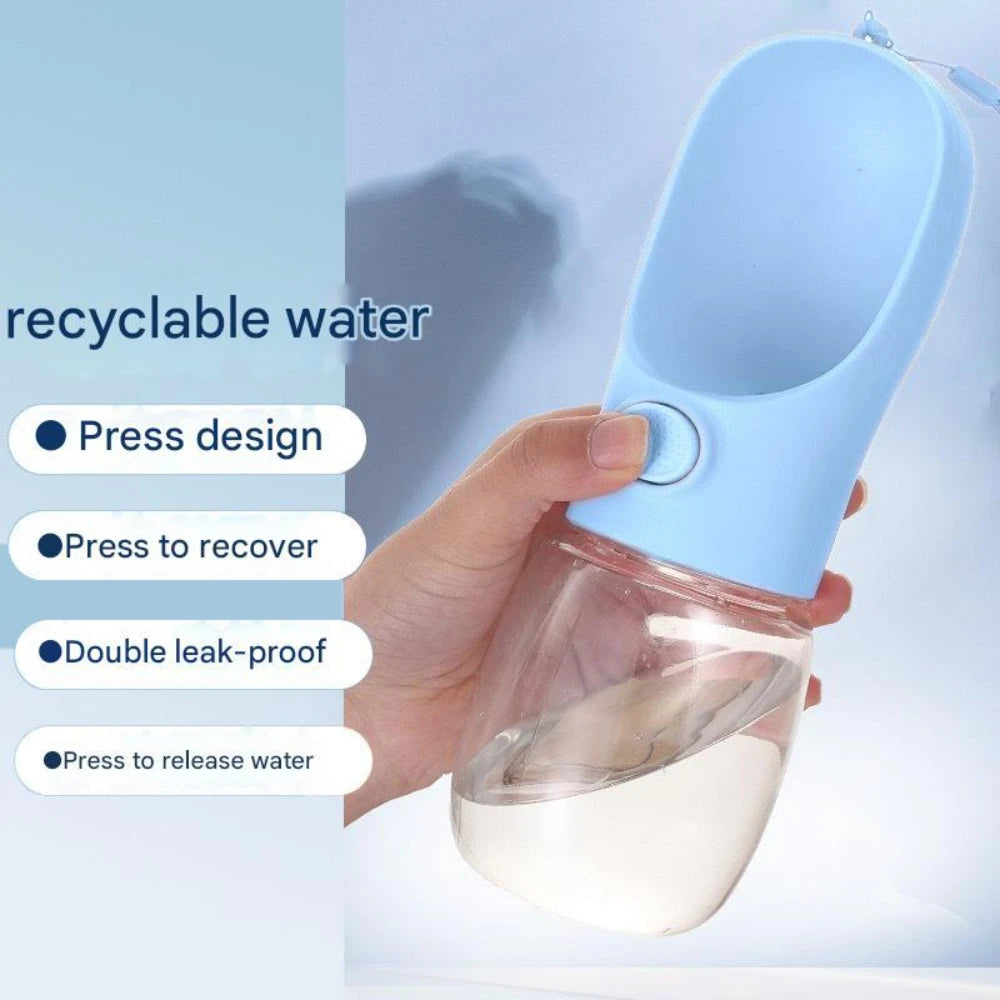Pet Water Bottle for Outdoor Hydration; Pet Water Bottle for Travel;