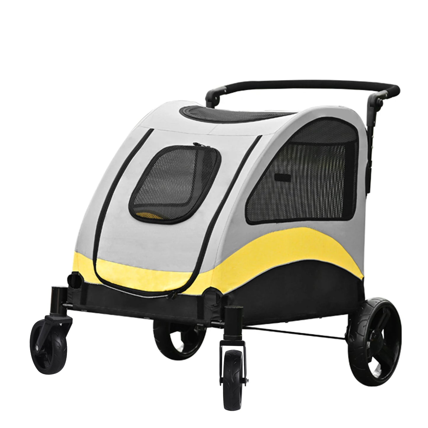 Portable Dog Stroller; Large Dogs Foldable Pet Stroller; Cat Travel Stroller;