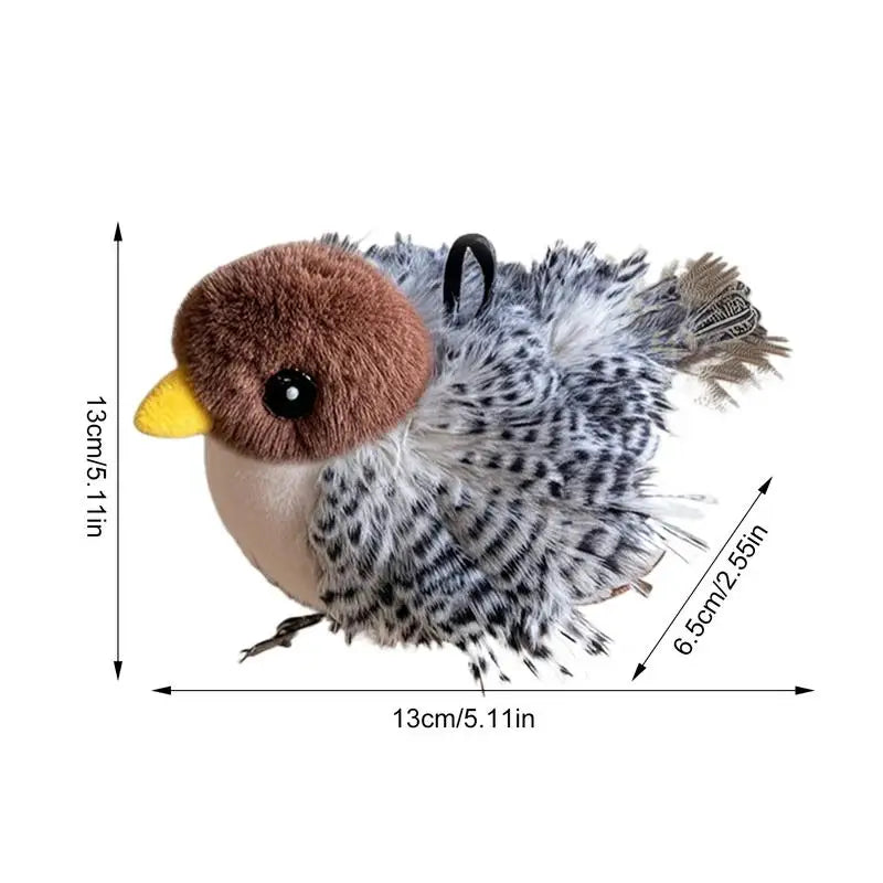 Flappy Bird Interactive Cat Toy; USB Rechargeable Remote Control