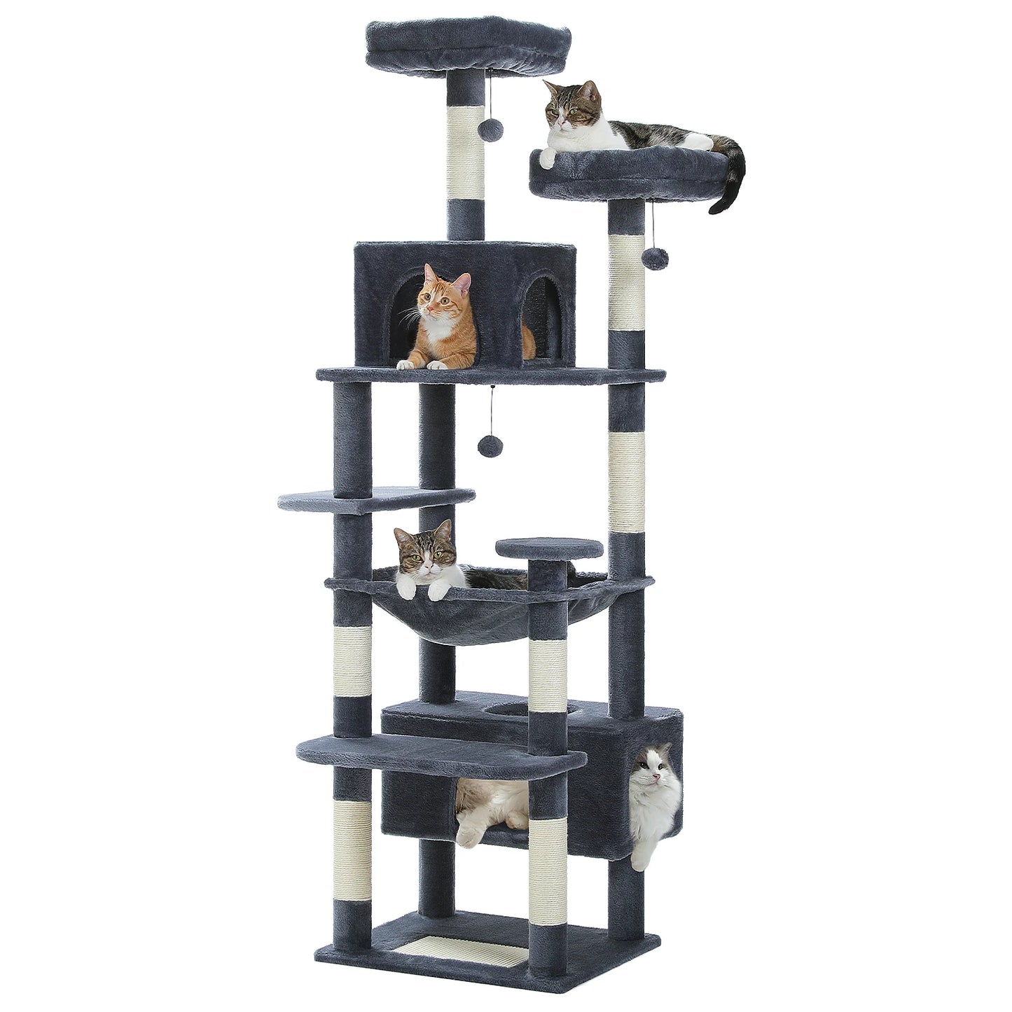Large Cat Tree & Tower for Indoor Cats