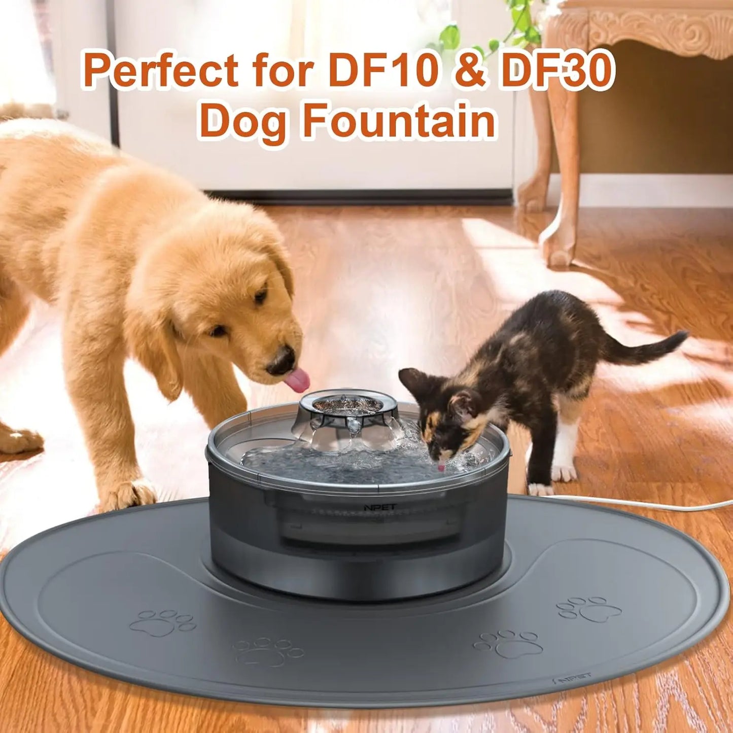 Silicone Dog Food Mat for Dogs / D10 Fountain,