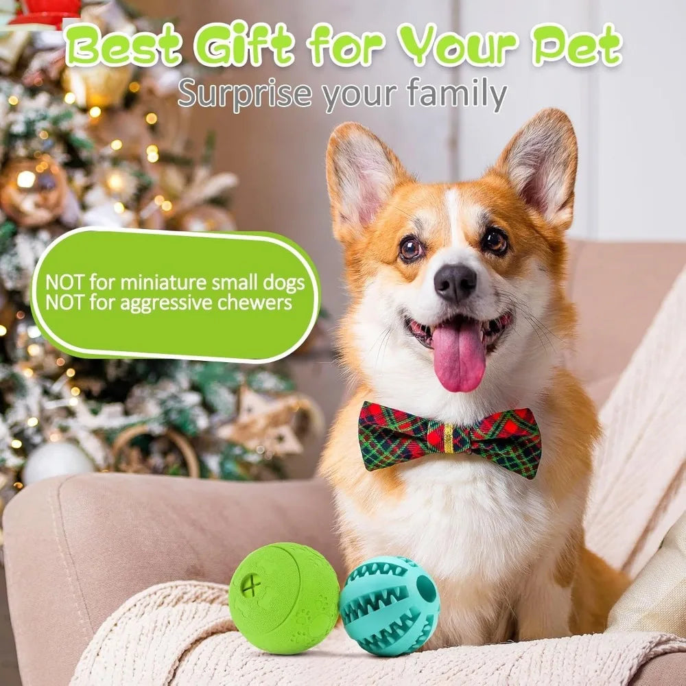 Dog Toys for Treat Dispensing; Teething Treat Ball; Slow Feeder;