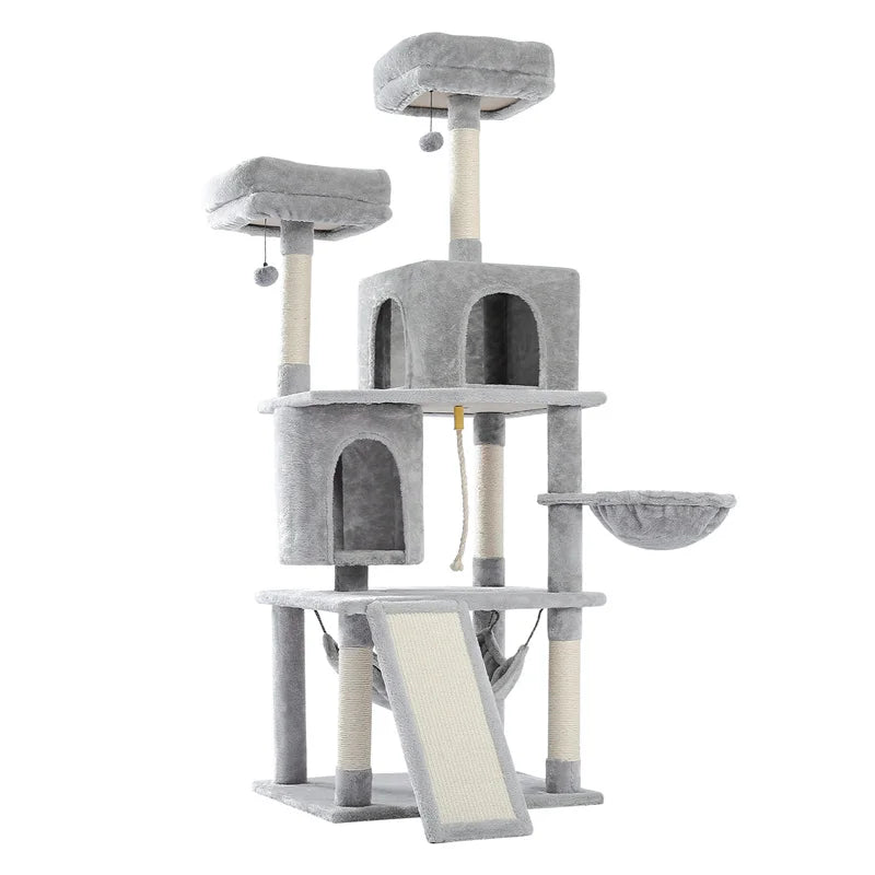 Multi-Level Cat Tree Tower; Kitten Tower Cozy Condo;