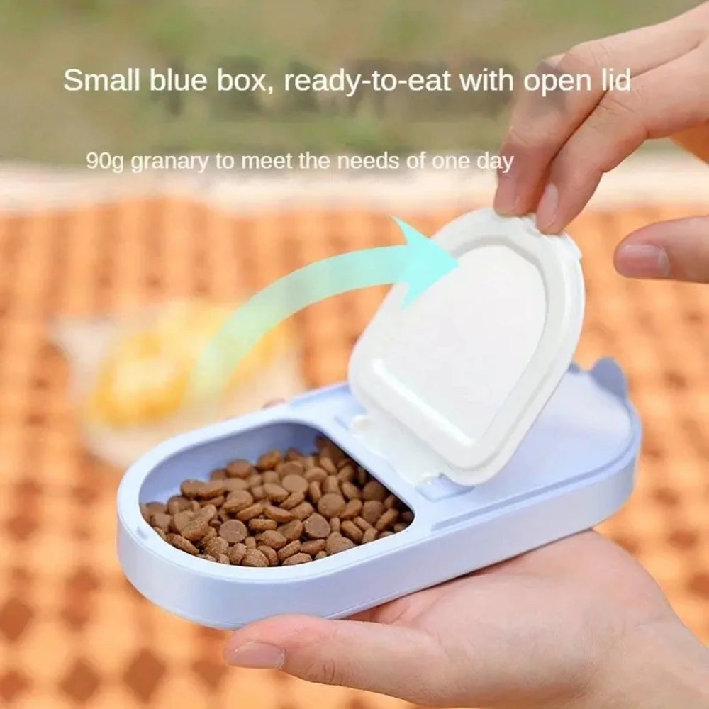 Leak-Proof Travel Pet Water Dispenser for Cats, Dogs; Lightweight & Easy to Clean;