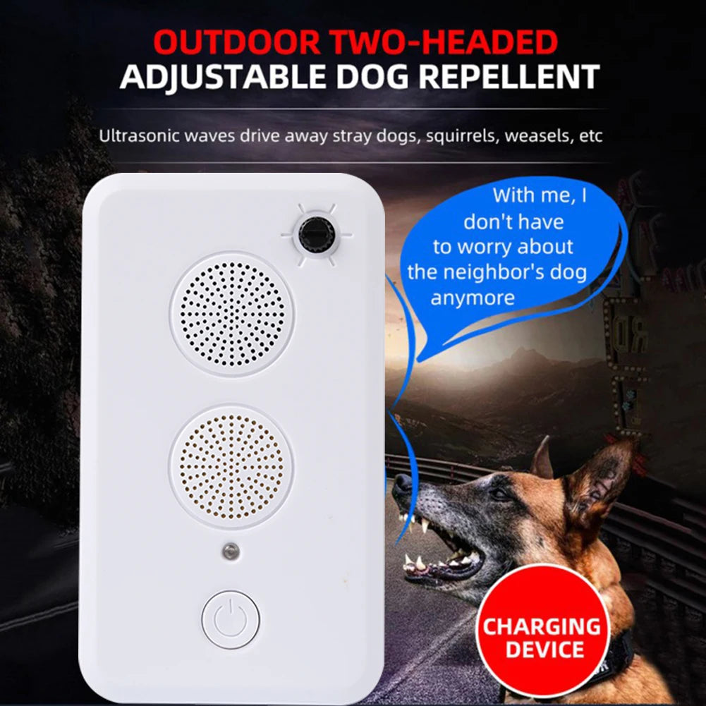 Ultrasonic Anti Barking Device; Rechargeable Deterrent Sound ;