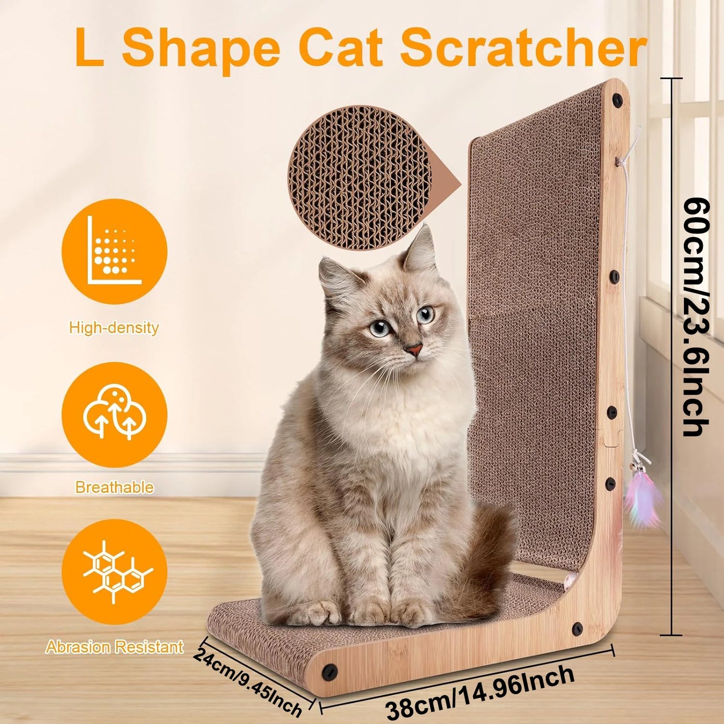 Cat Scratchers for Cats, , Cardboard Cat Scratching;