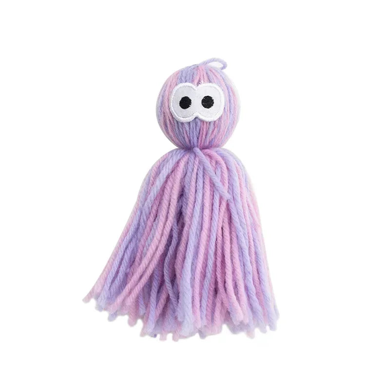 Wool Octopus Cat / Kitten Toy;