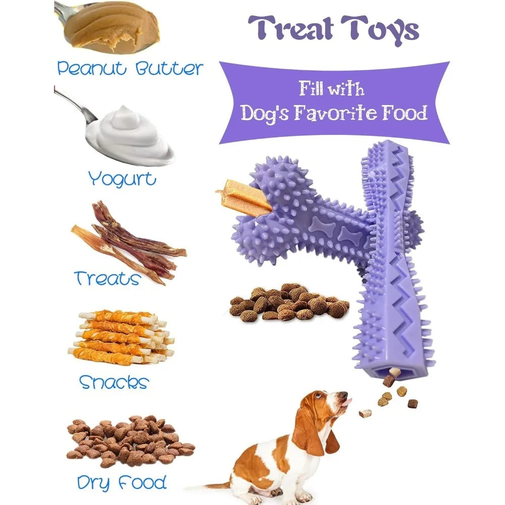 Puppy Toys for 2-8 Months; Dog Chew Toy for Small Puppies ;Teething Toys for puppies soft rubber;