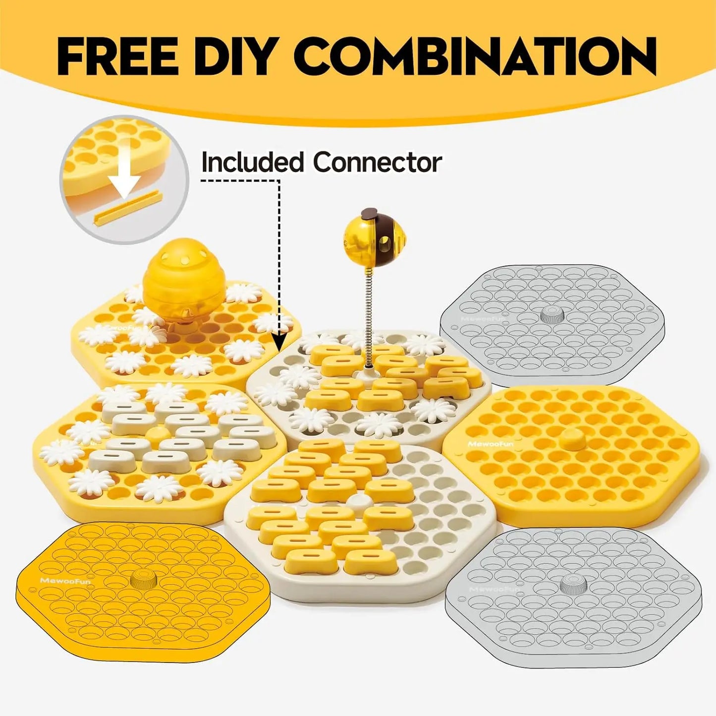 Dog Puzzle Toys; Slow Feeder; Interactive Puzzle Game ;