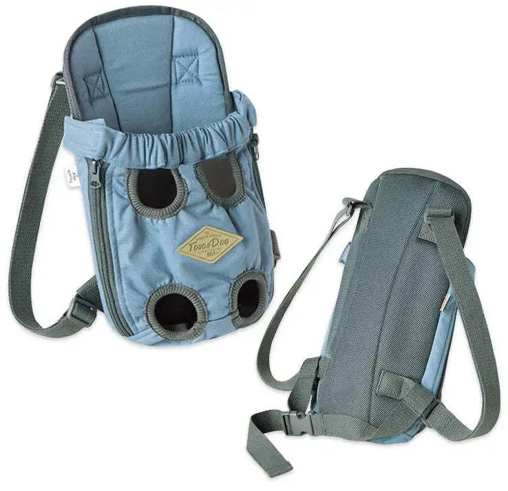 Backpack Dog Carrier; 'Wiggle-Sack' Front/Back carrier;