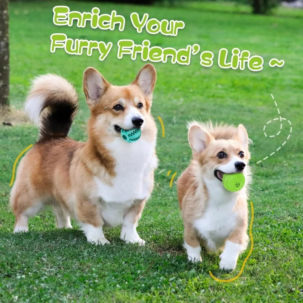 Dog Toys for Treat Dispensing; Teething Treat Ball; Slow Feeder;