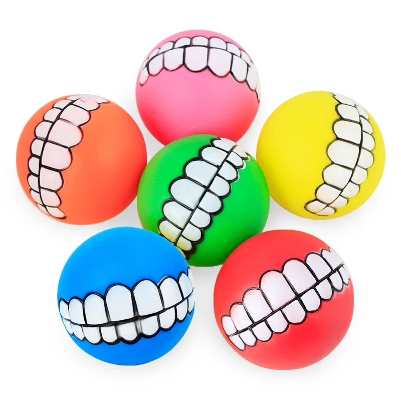Dog Toy Ball Squeaking; Dog Chewing Toy;