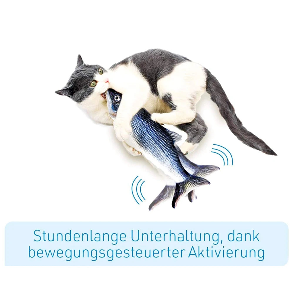 Cat Interactive Floppy Fish; USB Charger; Realistic;