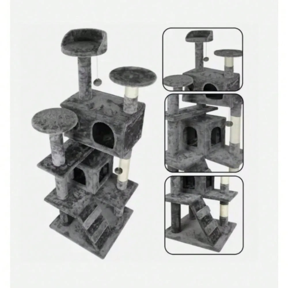 Cat Tree Tower 55"/ Activity Center;
