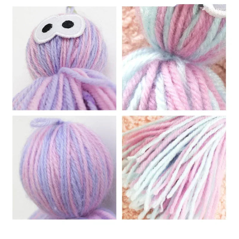 Wool Octopus Cat / Kitten Toy;