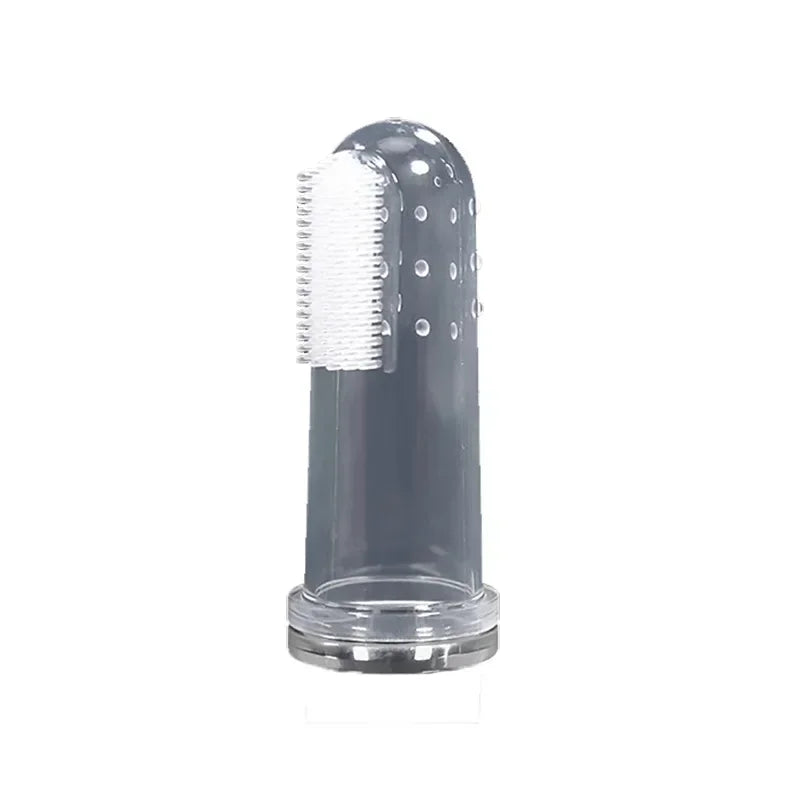 Pet finger Toothbrush; Super Soft Pet Finger Toothbrush;Cleaning Brush Bad Breath/ Tartar Tooth Care;