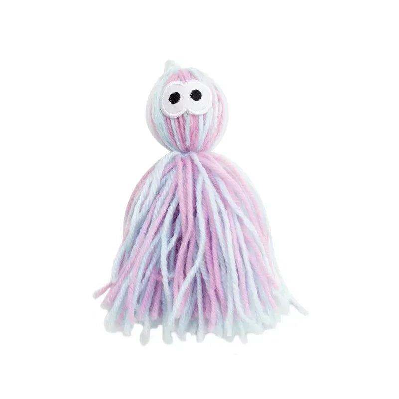 Wool Octopus Cat / Kitten Toy;