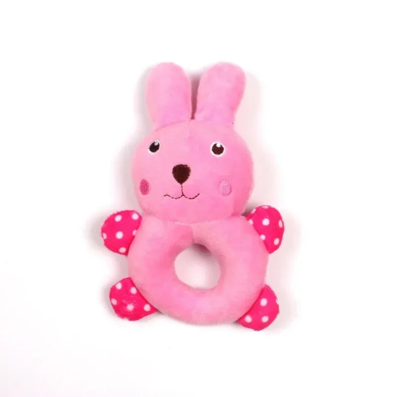 Plush Cartoon Panda, Frog, Rabbit, Pig & Chicken Toys;