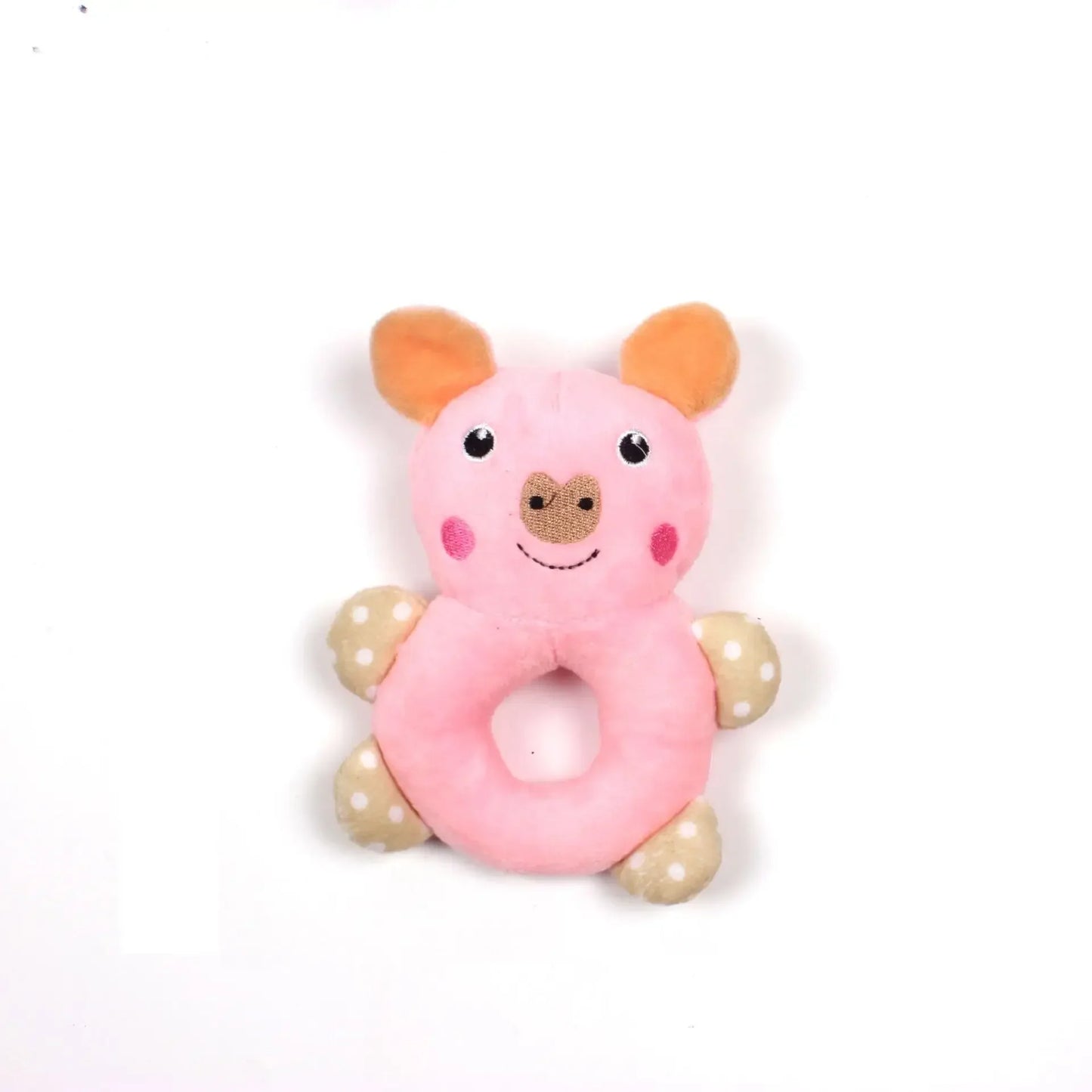 Plush Cartoon Panda, Frog, Rabbit, Pig & Chicken Toys;