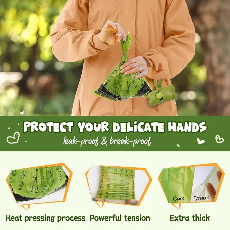 Dog Thick Waste Poop Bags for Pets;