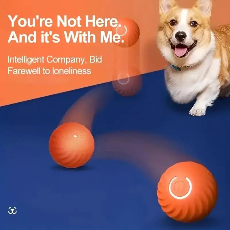 Intelligent Jumping Ball, Electric Charging Cat/ Dog Toy,