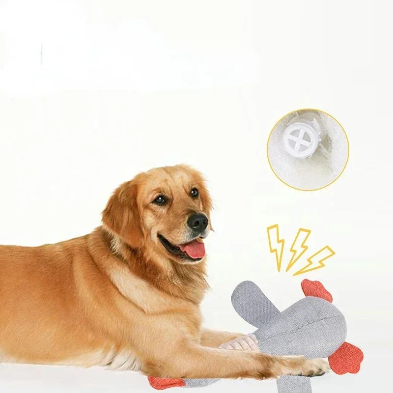 Mallard Duck Dog Toy; Aggressive Chewers; Dog Squeaky Toy;