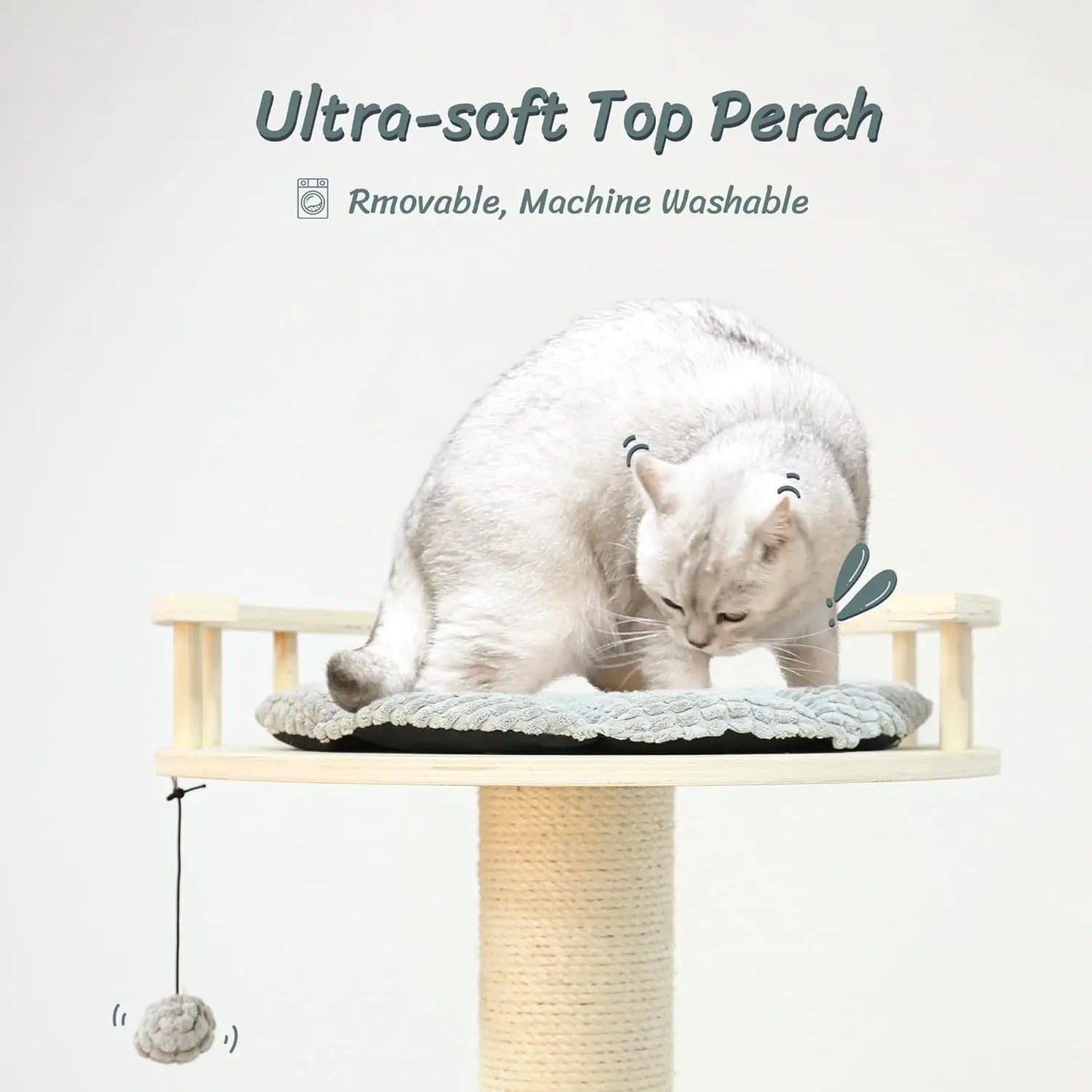 Tall Cat Tree Multi Level Large Tower