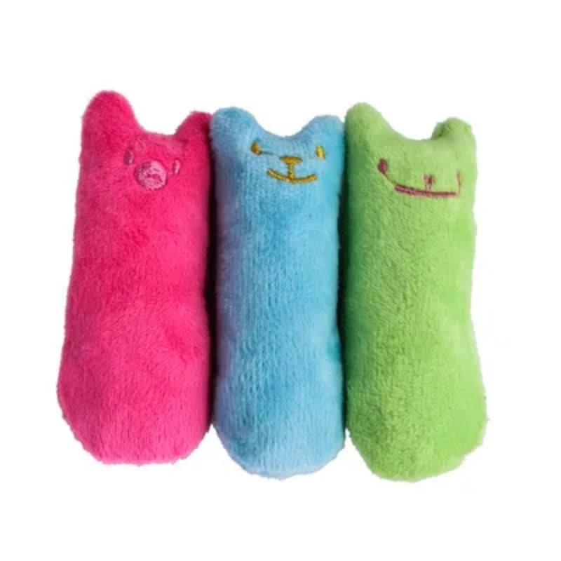 Catnip Toys; Plush Cat Chewing Toy;