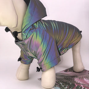Pet Thickened Reflective Cotton Jacket Rash Coat: Safety and Style for Your Furry Friend