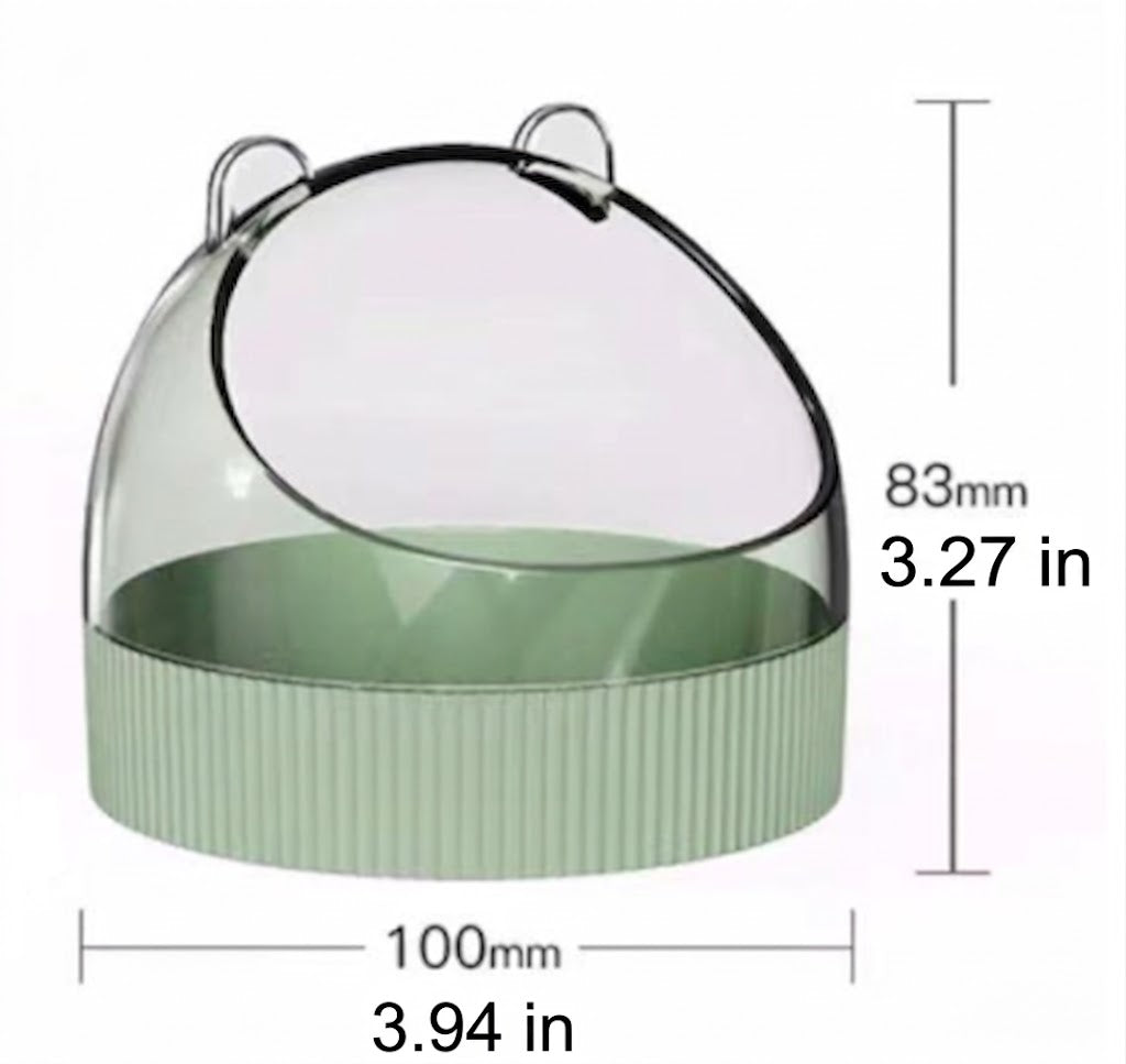 Colorful Acrylic Hamster Food Bowl