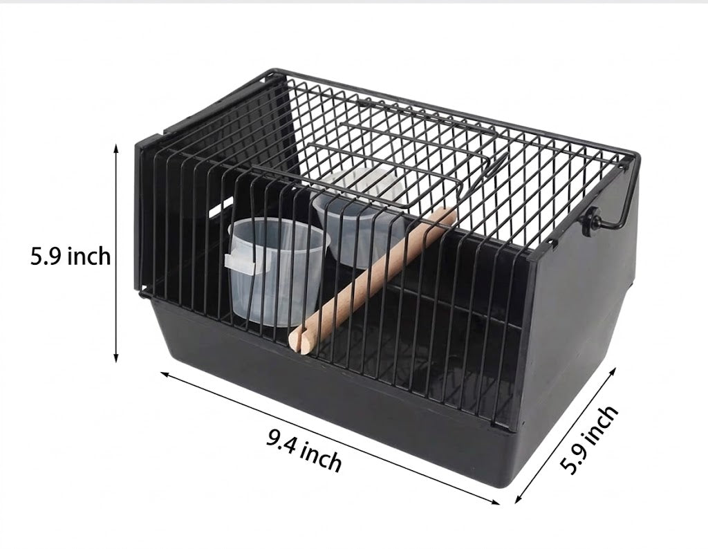 Outdoor Bird Cage Hanging Feeder Accessory Decor