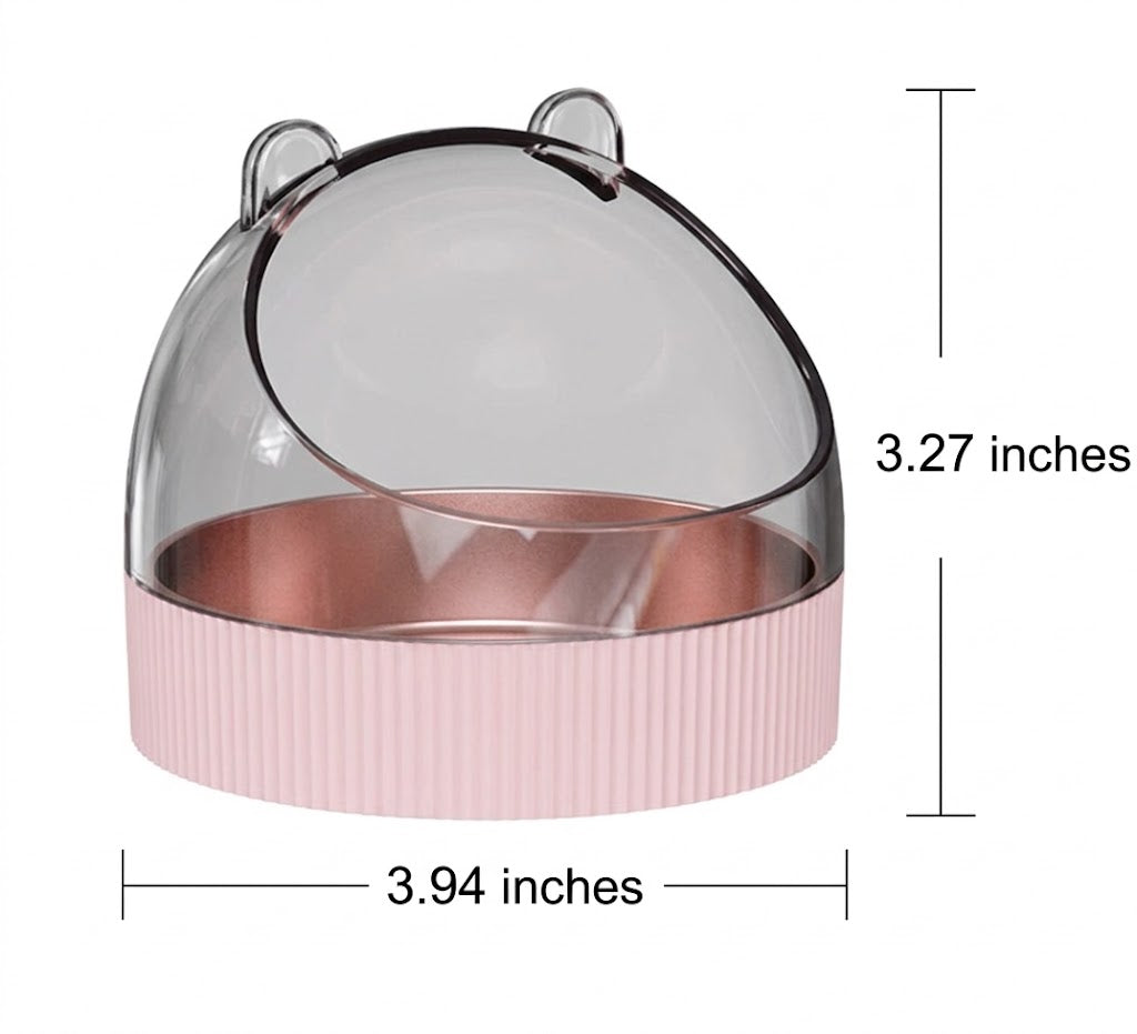 Colorful Acrylic Hamster Food Bowl