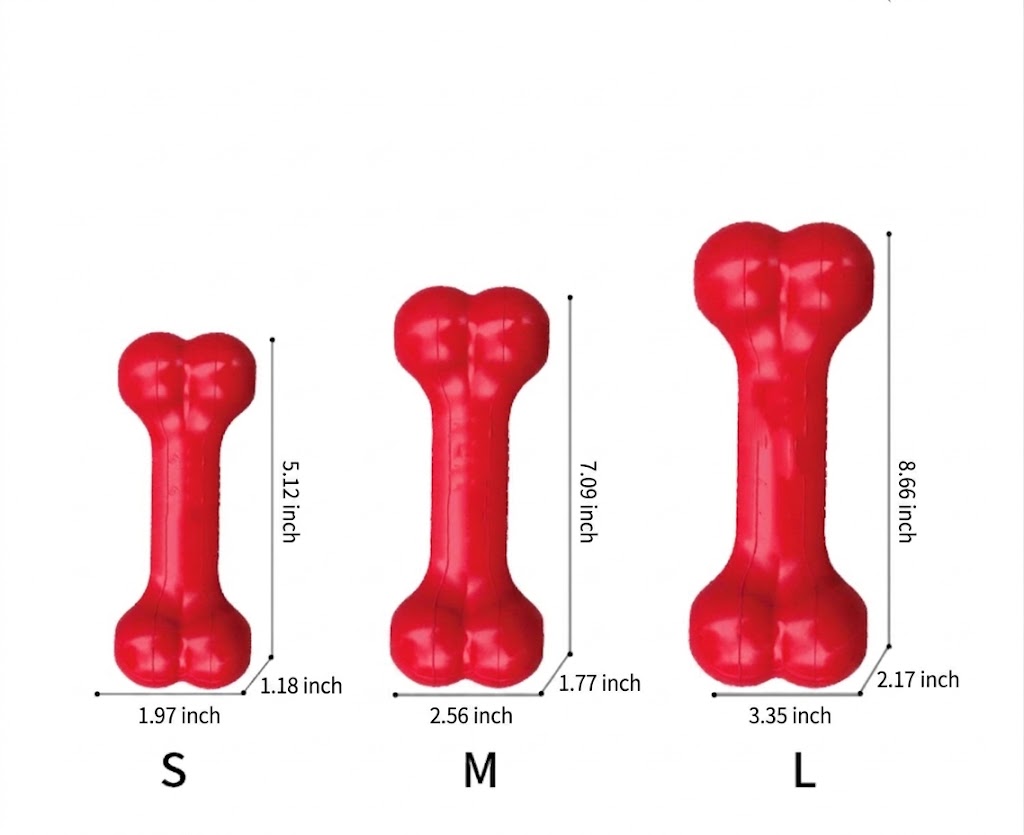 Bite-Resistant Rubber Pet Chew Toy For Teeth Grinding